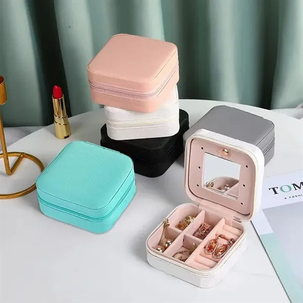 Small Jewelry Case With Mirror