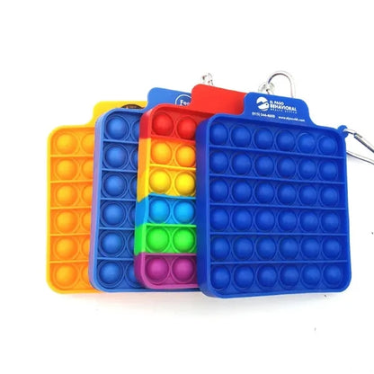 Push Pop with Clip Stress Reliever Game