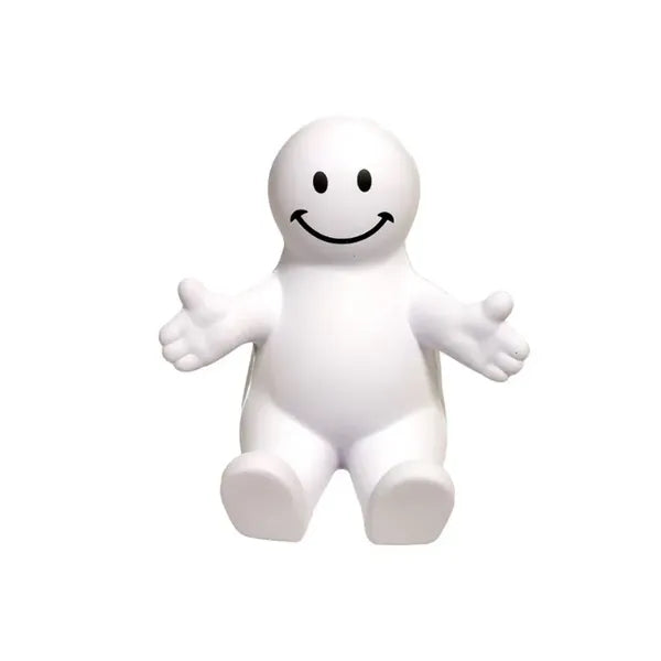 Fun Colorful Squeezable Smile Face Guy Phone Holders
