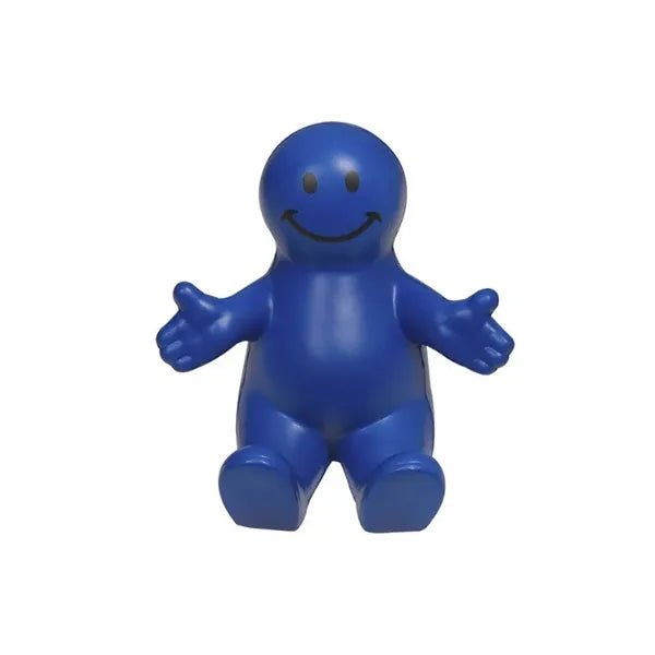 Fun Colorful Squeezable Smile Face Guy Phone Holders