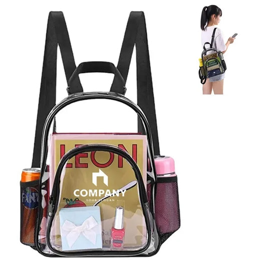 PVC Transparent School Backpack