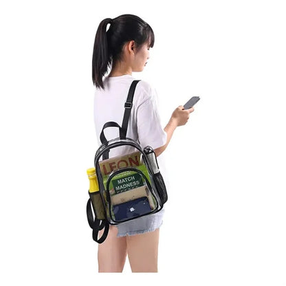PVC Transparent School Backpack
