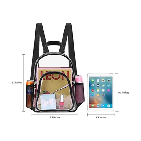 PVC Transparent School Backpack