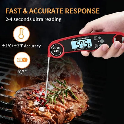Instant Read Meat Thermometer for Grill and Cooking