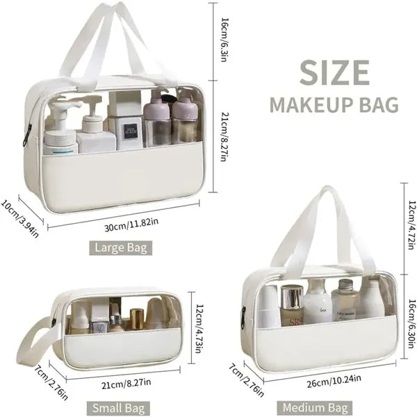 Toiletry Bag for Women Clear