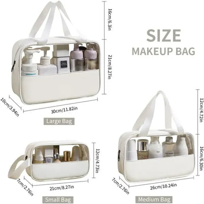 Toiletry Bag for Women Clear