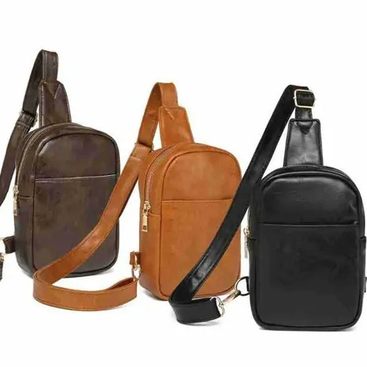 Leather Chest Bag