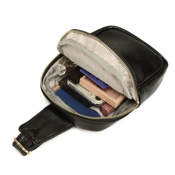 Leather Chest Bag