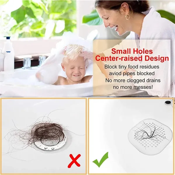 Hair Catcher Shower Drain Covers Protector