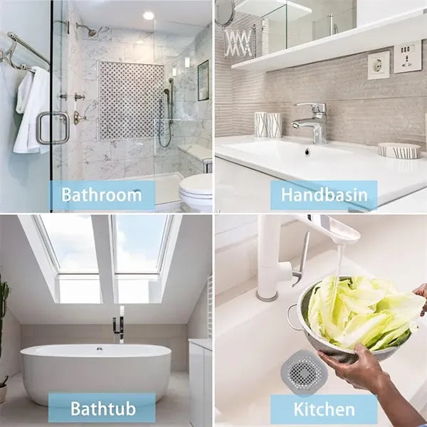 Hair Catcher Shower Drain Covers Protector
