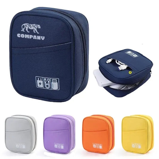 Data Cable Storage Pouch Bag
