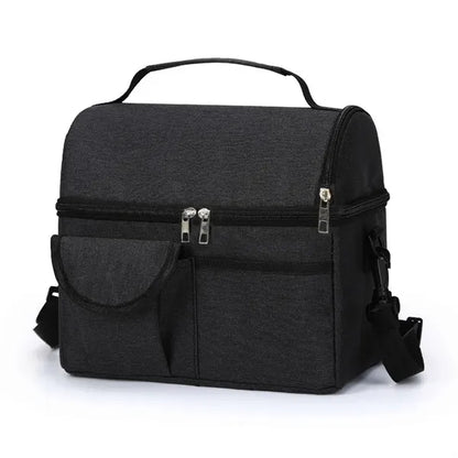 Crossbody Half-Moon Shaped Cooler Bag with Handle