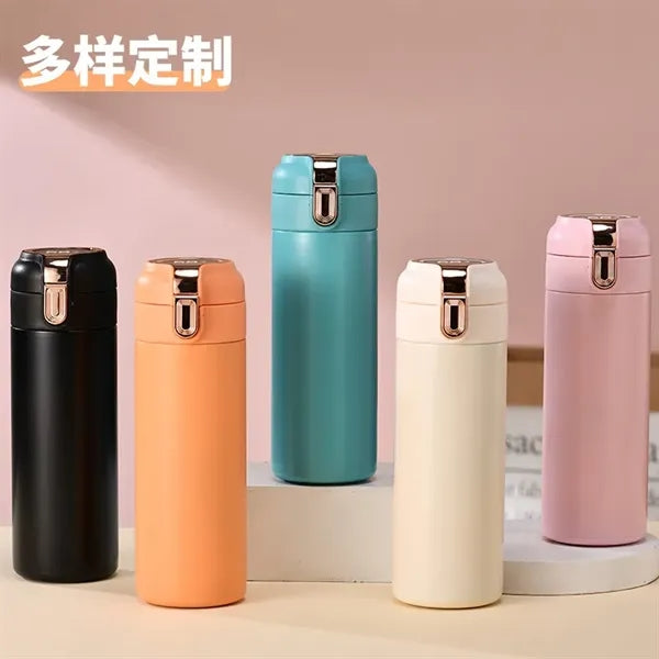 Creative Smart LED Thermos Portable Stainless Steel Tumbler