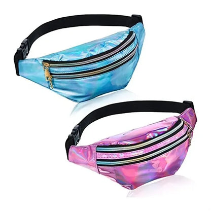 Holographic Fanny Pack Glitter Sport Waistbag