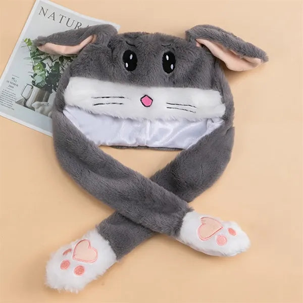 Plush Jumping Ear Hat