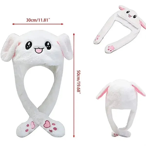 Plush Jumping Ear Hat
