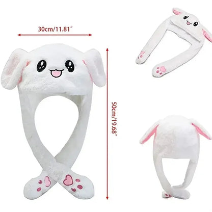 Plush Jumping Ear Hat