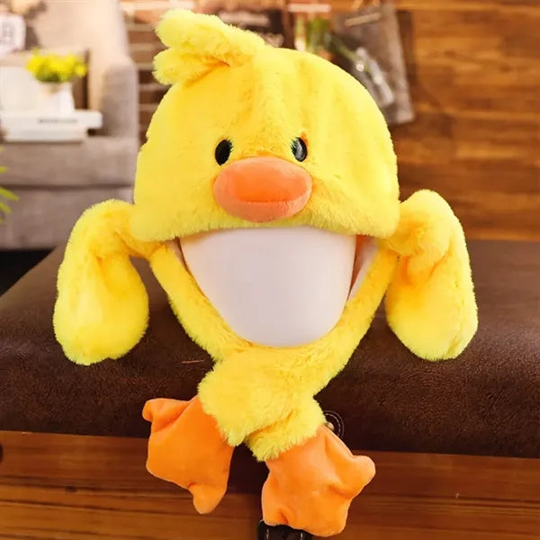 Plush Jumping Ear Hat