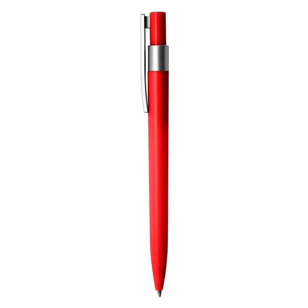 Push Color Plastic Ballpoint Pen