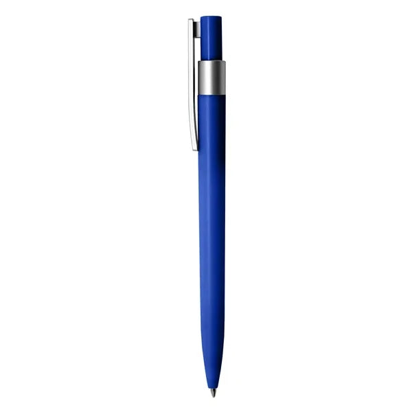 Push Color Plastic Ballpoint Pen