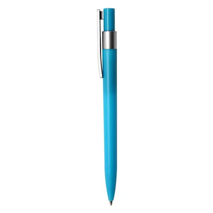 Push Color Plastic Ballpoint Pen