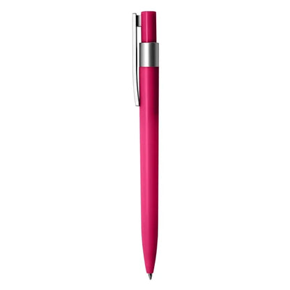 Push Color Plastic Ballpoint Pen