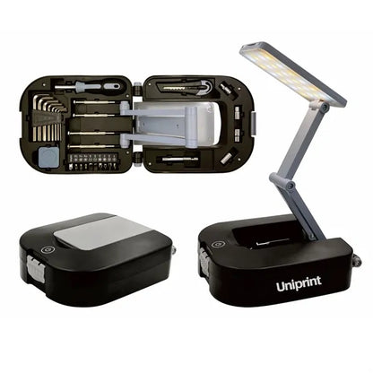 Multifunctional Table Lamp with Household Tools Set