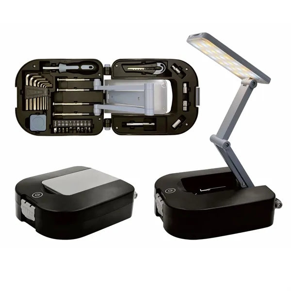 Multifunctional Table Lamp with Household Tools Set