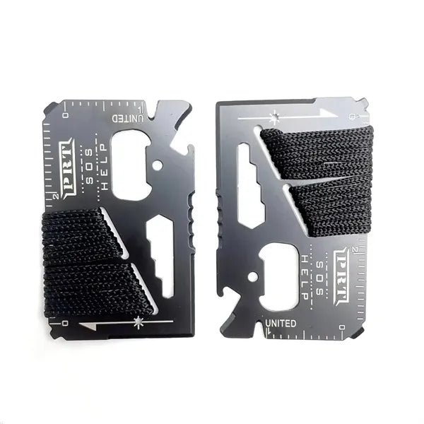 Stainless steel multi-function saber card
