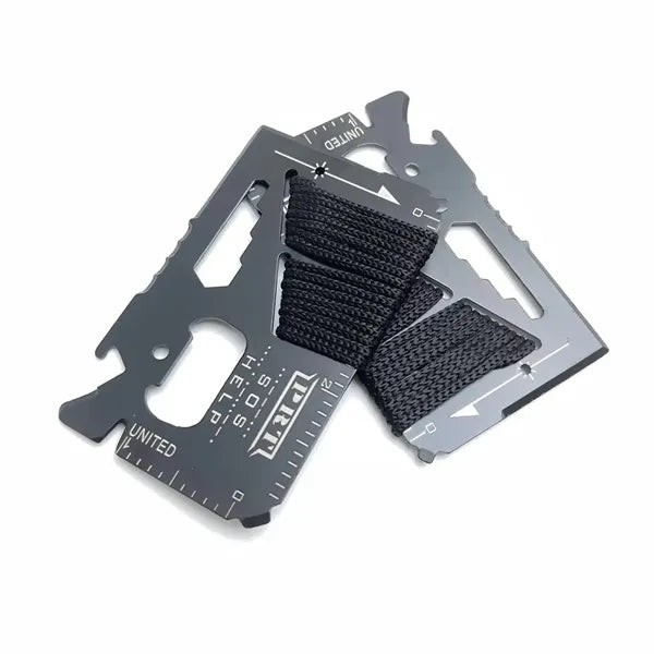 Stainless steel multi-function saber card