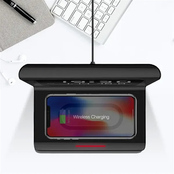 Folding electronic clock 10W Wireless Charger