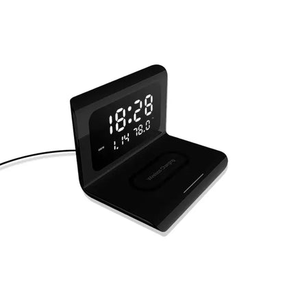 Folding electronic clock 10W Wireless Charger