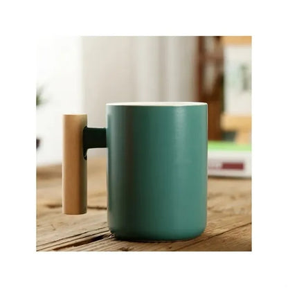 Mug With Bamboo Lid