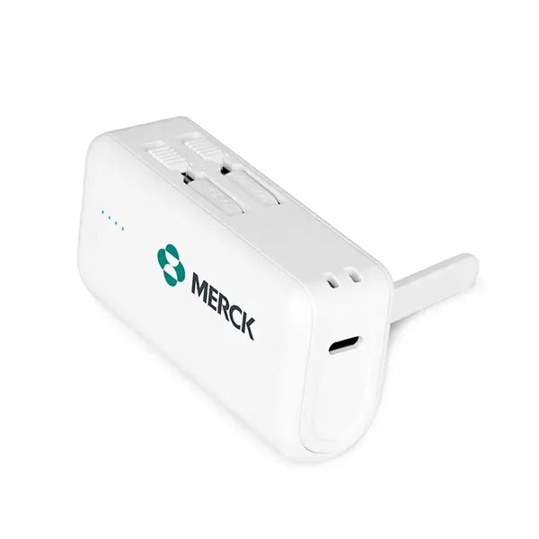 4500mAh Dual Connector Capsule Power Bank with Stand