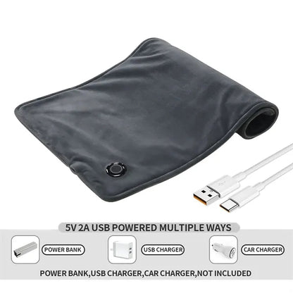 USB Powered Heating Blanket Personal Use Warm Gift