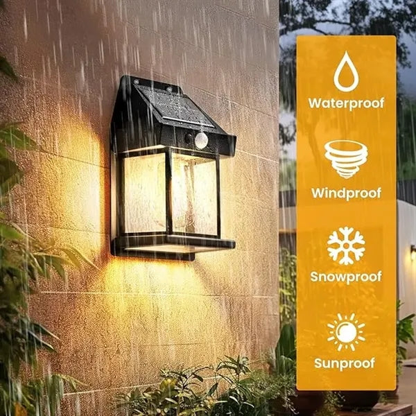 Solar Wall Lights Outdoor 600LM