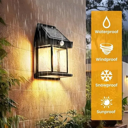 Solar Wall Lights Outdoor 600LM