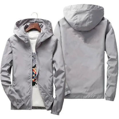 Unisex Waterproof Hooded Wind break Jackets
