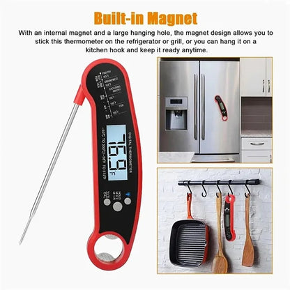 Foldable Digital Meat Thermometer