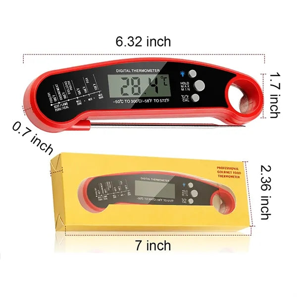 Foldable Digital Meat Thermometer