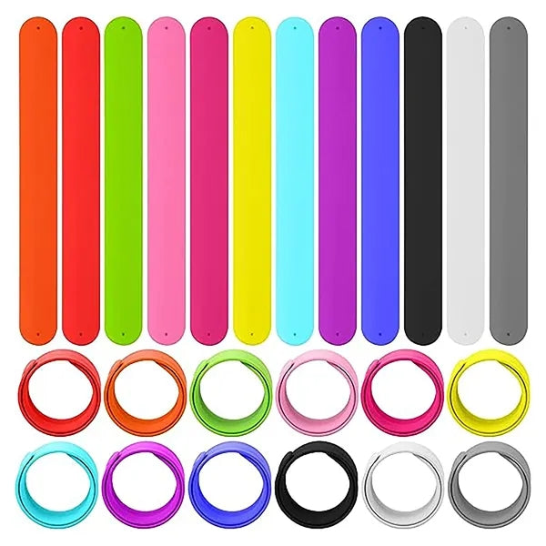 Silicone Slap Bracelets