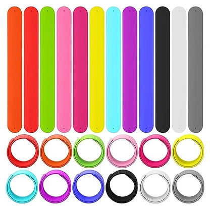 Silicone Slap Bracelets