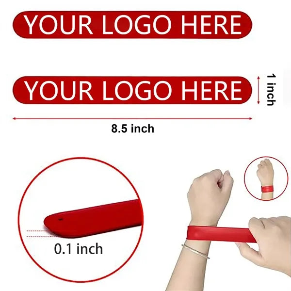 Silicone Slap Bracelets