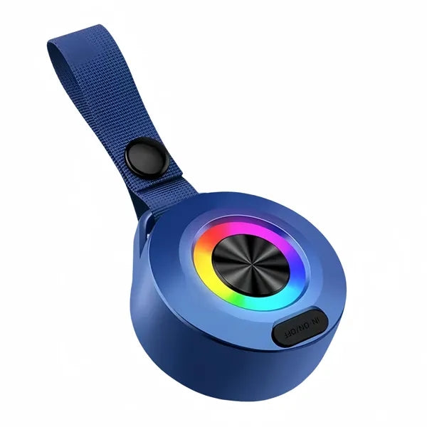 Outdoor Mini Portable Waterproof Led Colorful Light Speaker