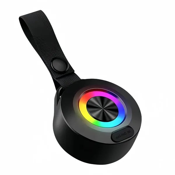 Outdoor Mini Portable Waterproof Led Colorful Light Speaker