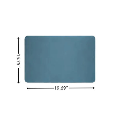 Kitchen Counter Dish Drying Mat Nonslip Rubber Drain Pad