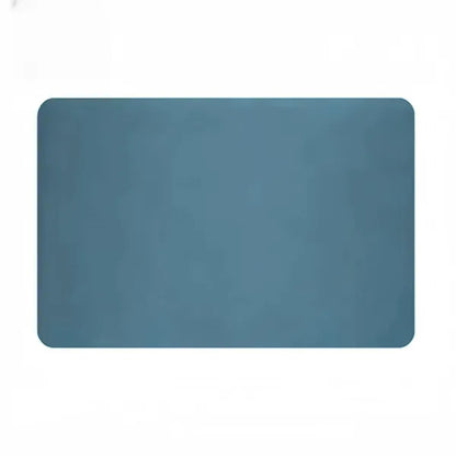 Kitchen Counter Dish Drying Mat Nonslip Rubber Drain Pad