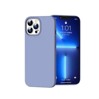 iPhone Case Silicone Finish and Microfiber Lining