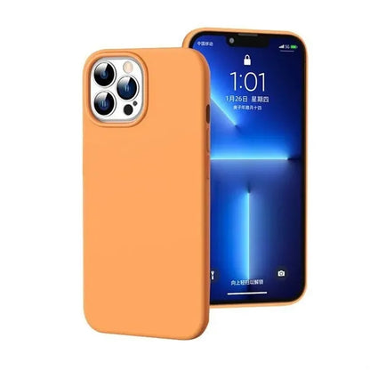 iPhone Case Silicone Finish and Microfiber Lining