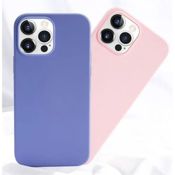 iPhone Case Silicone Finish and Microfiber Lining